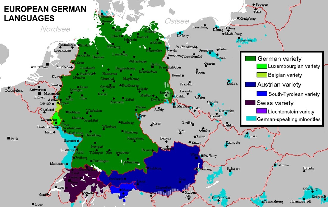 European German Languages